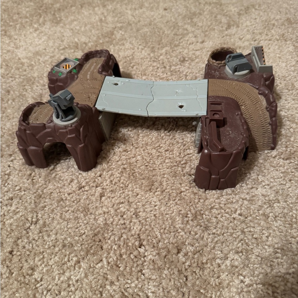 Galoob Micro Machines Military Battle Zones Thunder Crossing playset.